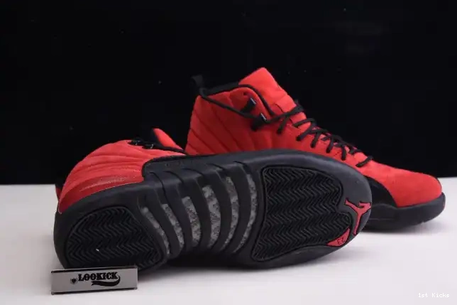 1st Kicks Shoes Jordan Retro CT8013-602 Flu 12 Air Game Reverse 0609